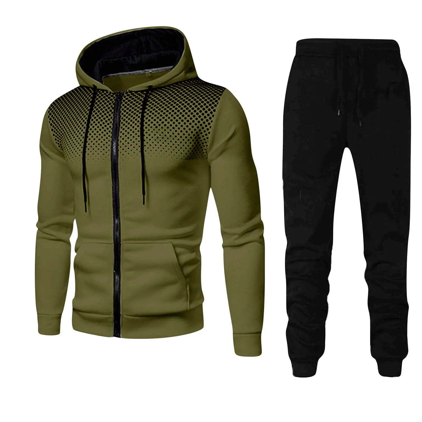 2023 Men's Sets Hoodies+Pants Autumn and Winter Sport Suits Casual Sweatshirts Tracksuit Sportswear