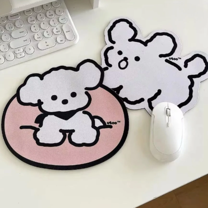 

Kawaii Sugar Rabbit Mousepad Cartoon anime Instagram style Mouse Pad Non-Slip Office Stationery Mat Gaming Accessories