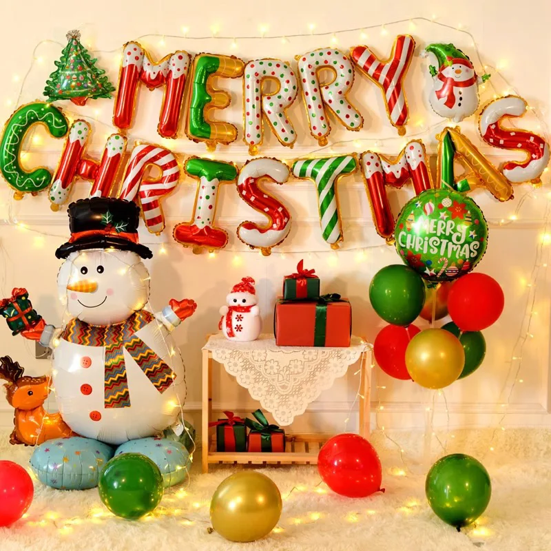 

Steamboat Christmas decoration, paper bells, shop window flowers, atmosphere layout, balloons, outdoor garden decoration, Christ