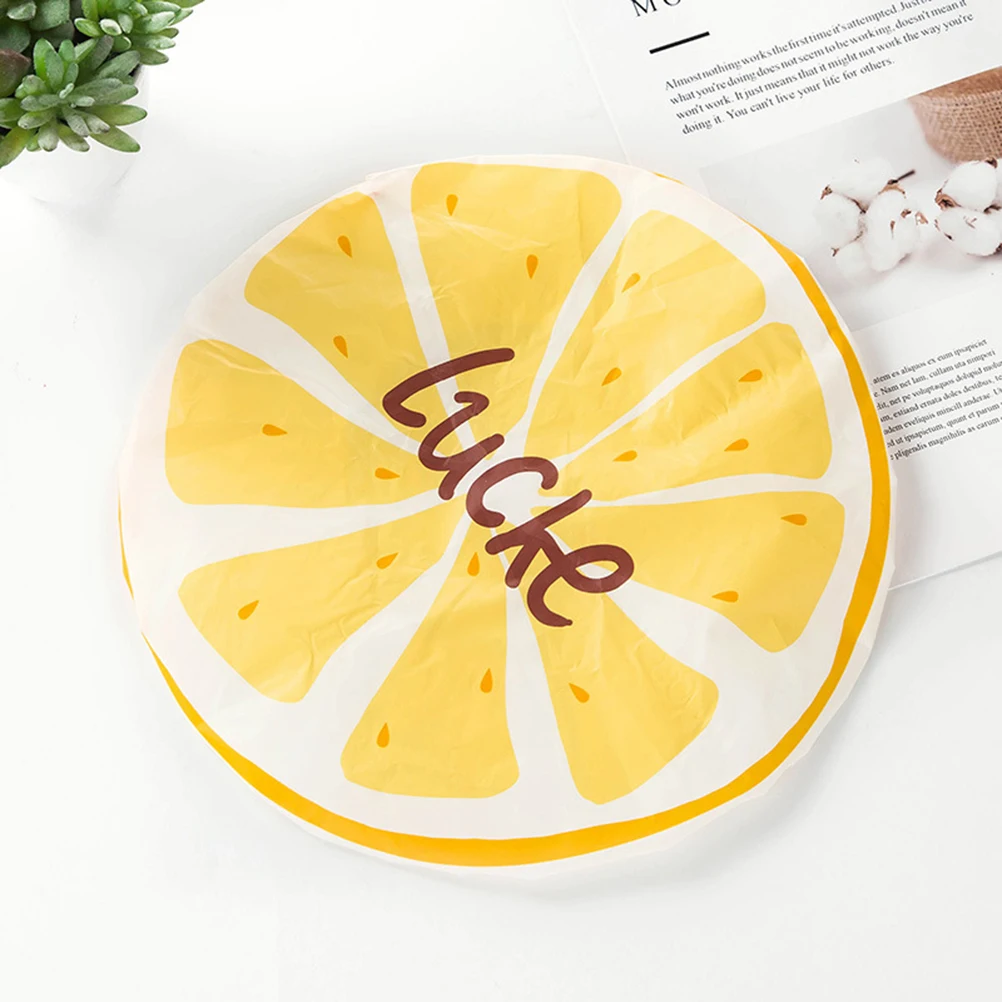 

10 Pcs Swimming Cap Fruit Shower Hat for Adults Waterproof Watermelon Bathing Miss