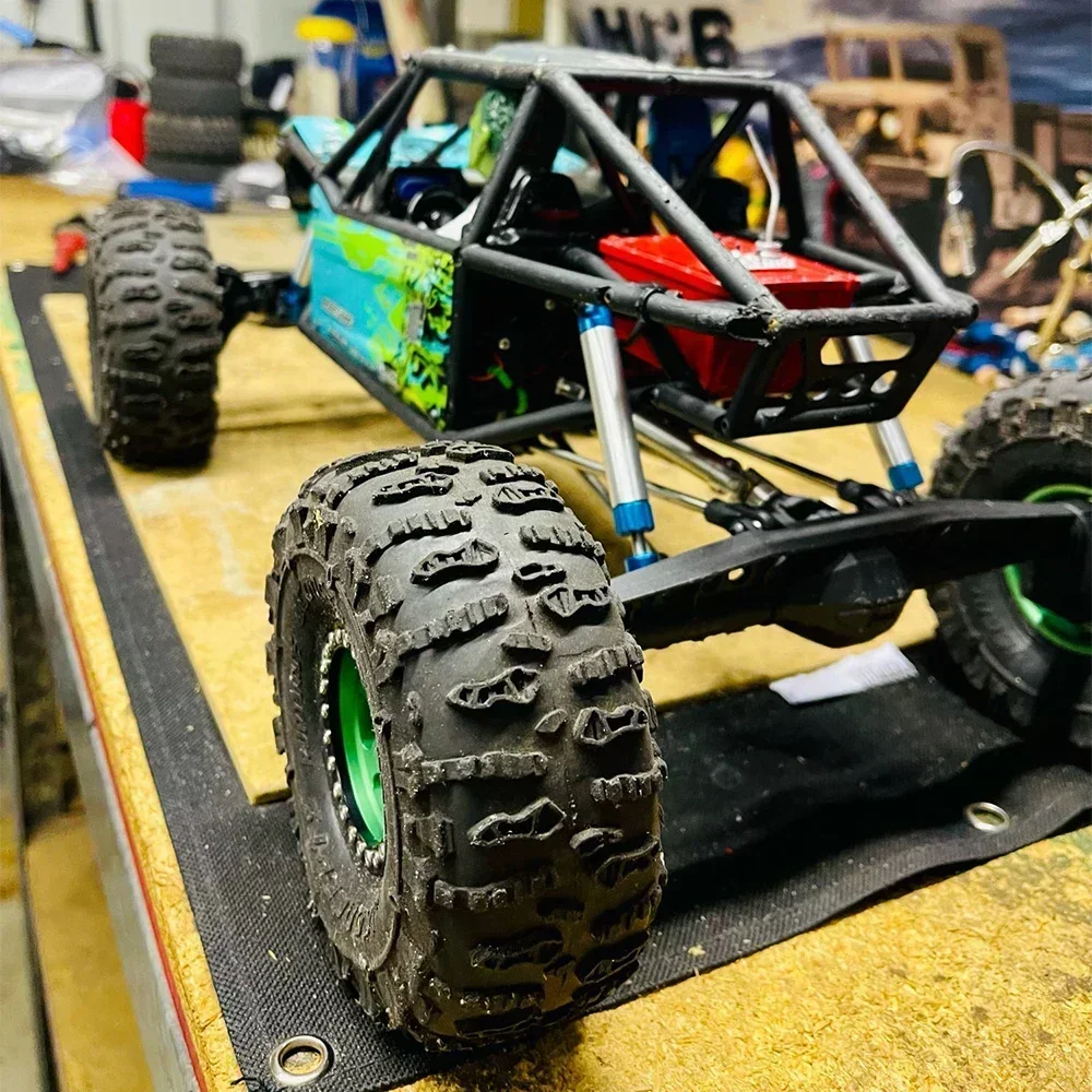 ホイールタイヤ 1.9インチ ゴムタイヤ 120X50MM 1/10 RCクローラー TRX4 TRX6 Axial SCX10 AXI03007 90046 BRX10 ホイール 90018用