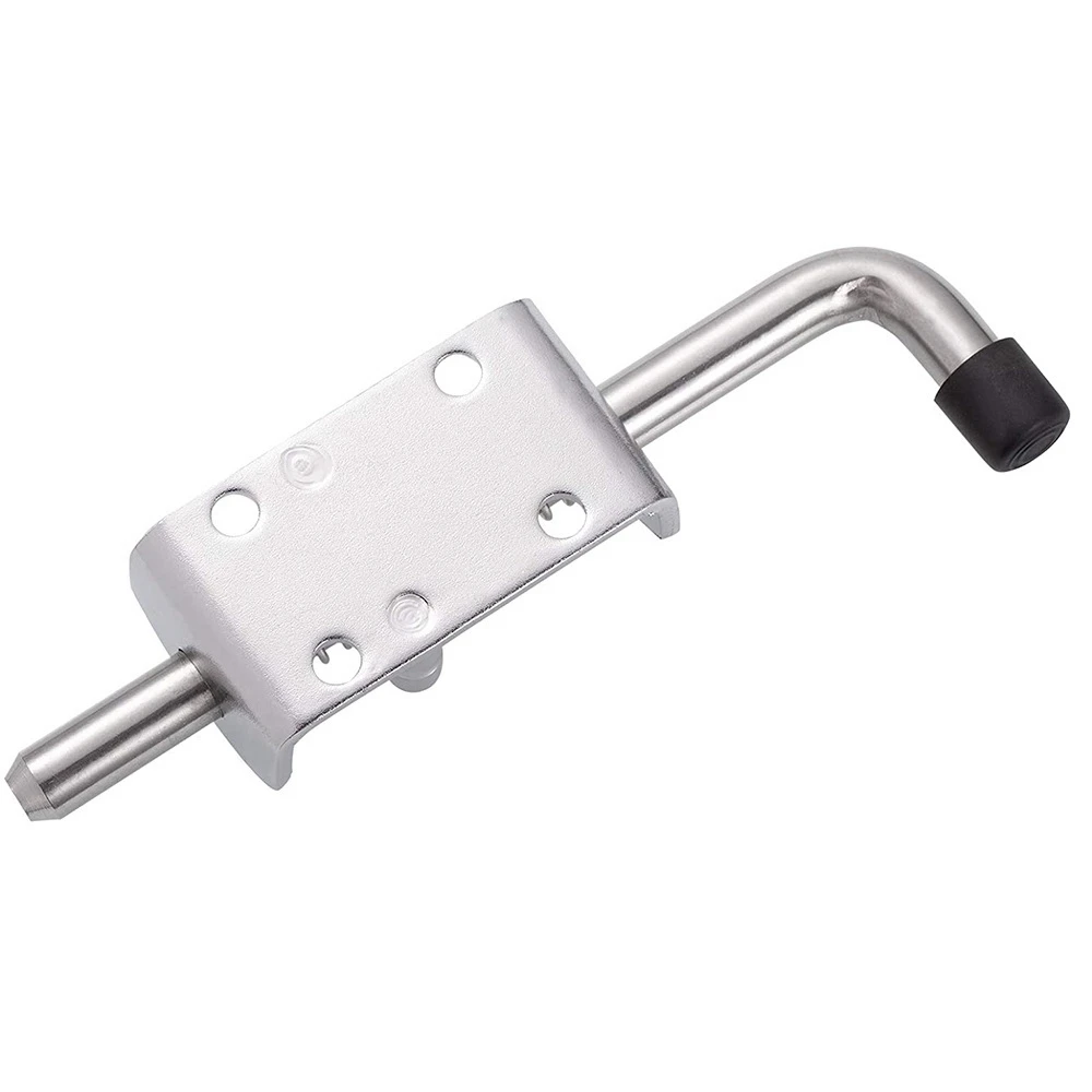 문 캐비닛 및 유틸리티 트레일러 게이트용 대부분의 304 스테인레스 스틸 6.5인치 스프링 핀 래치 잠금 장치 - 헤비 듀티