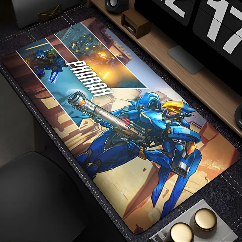 

Mouse Pad PC Accessories Keyboard Pad Desk Mat Anime HD Mousepad Natural Rubber O-overwatch Anti Slip Gaming Pharah Extended Pad