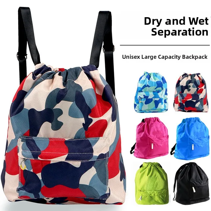 

Swimwear Storage Bag Men Women Fitn Sports Waterproof Dry Wet Separation Beach Bapa oulder Bag Gym Bag Durable Pouch