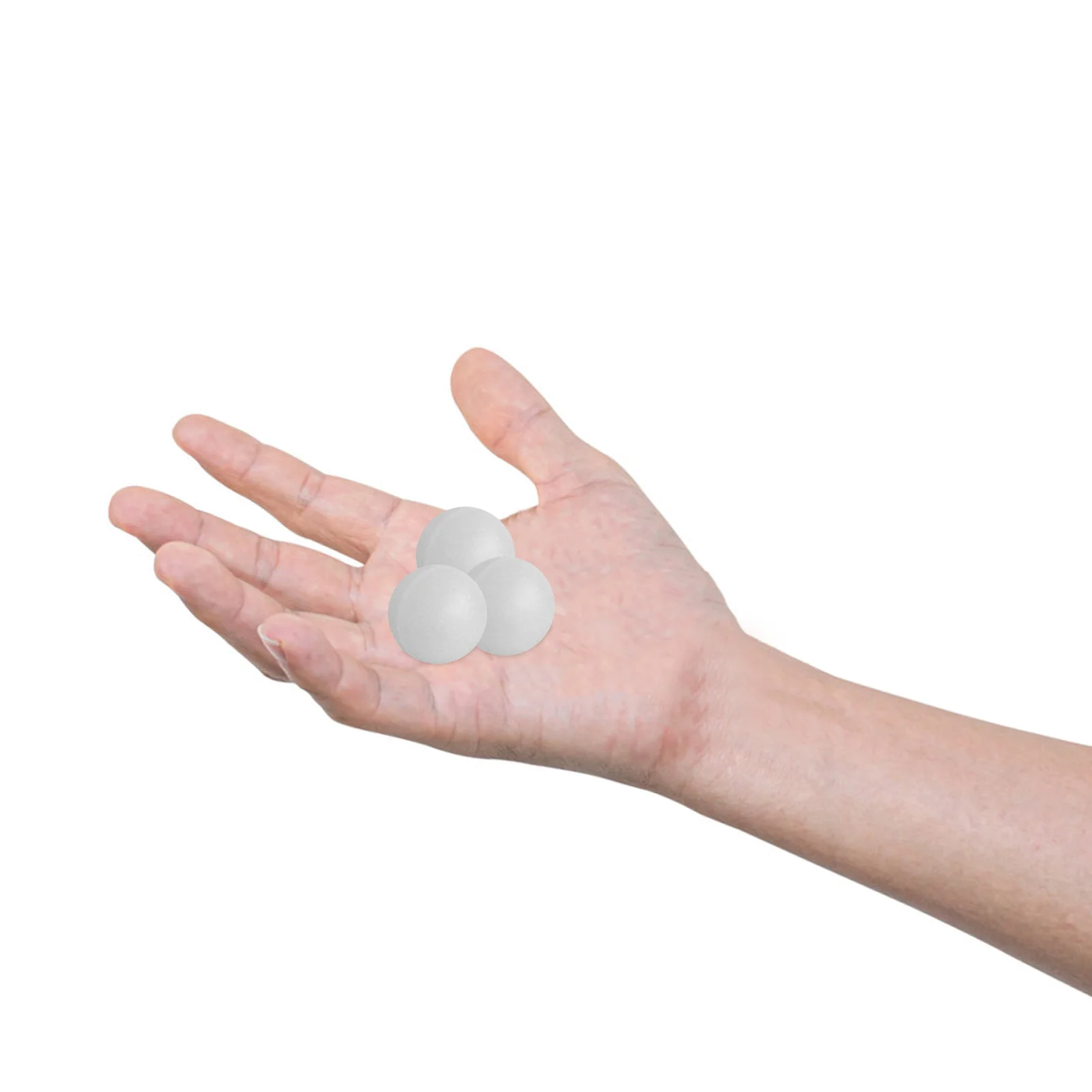 

250Pcs 20Mm Cooking Balls White Food Safe Insulating Balls for Long Cook Evaporation Reduction with Storage