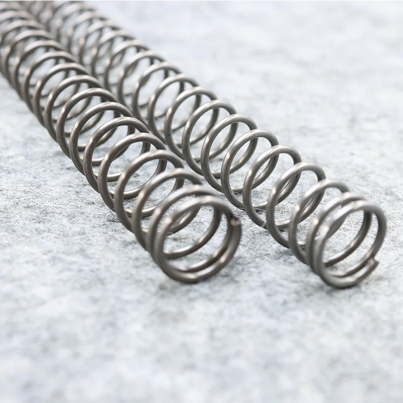 300 mm Druckfeder, Drahtdurchmesser 0,8/1,0/1,2/1,5 mm, 65 Mn Manganstahl, Y-förmige weiche Druckrücklauffedern – Detail 3