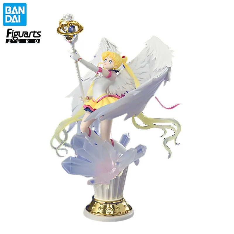 

In Stock Bandai Figuartszero Sailor Moon Tsukino Usagi Original Anime Figure Model Doll Action Figures Collection Toys Gifts PVC