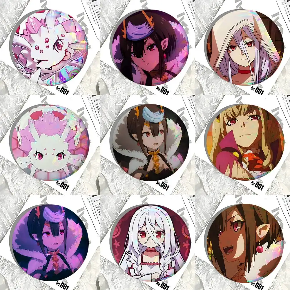 Anime So Im A Spider So What Round Badges Can Be Used To Decorate Clothes And Backpack Pins