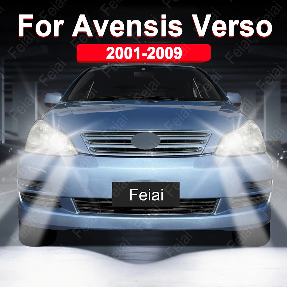 

LED Headlights Bulb For Toyota Avensis Verso Accessories 2001 2002 2003 2004 2005 2006 2007 2008 2009 Avensis Verso Car Headlamp