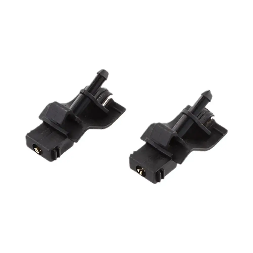 2 Pc For Mitsubishi Outlander 3 GF GG ZJ ZK ZL 12-20 MR971043-12300 Front Windshield Wiper Washer NozzleCover Liquid Sprayer