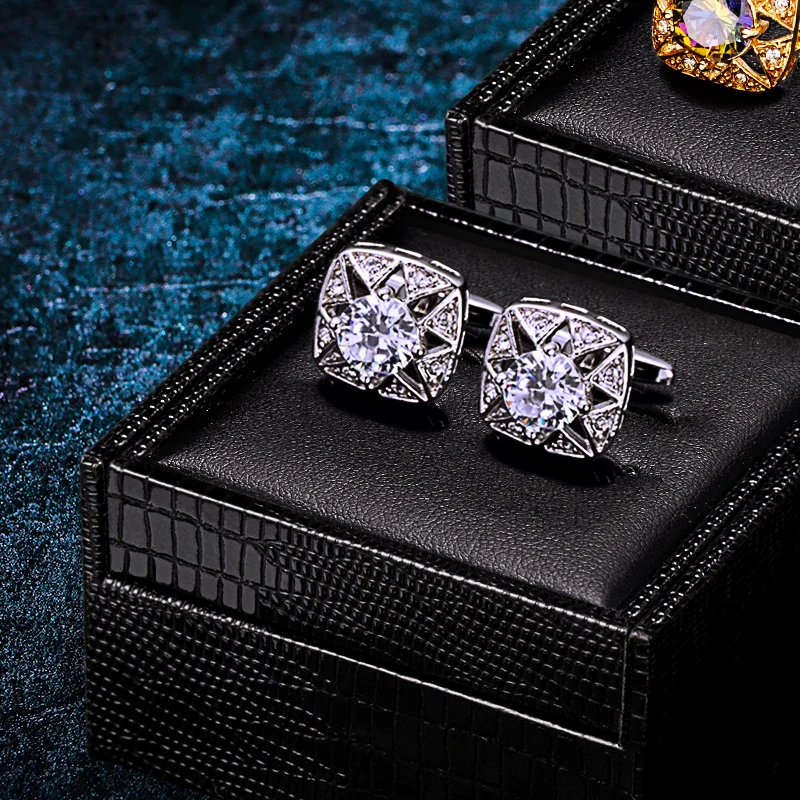KFLK Jewelry Fashion shirt cufflink for mens Brand cuff button cuff link High Quality Wedding male abotoaduras guests