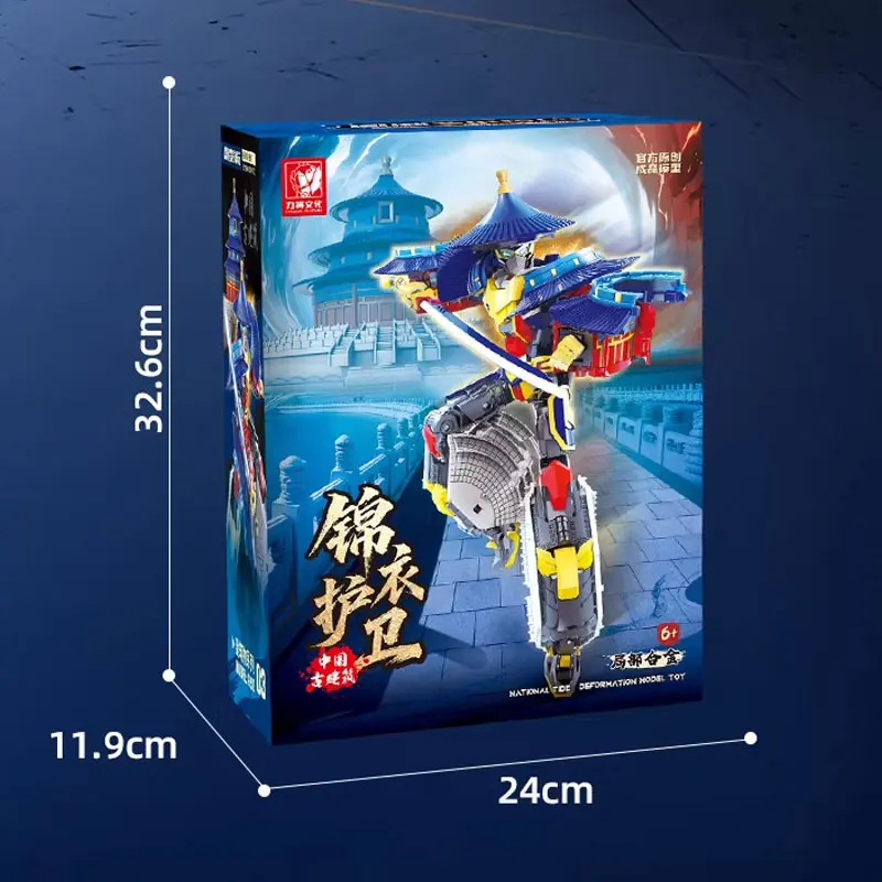Nuovo LIJIANG XT-1952 Tempio del Cielo Edificio Transfomazione Robot Cina Tian Tan Action Figure Modello Collezione Giocattolo Regalo