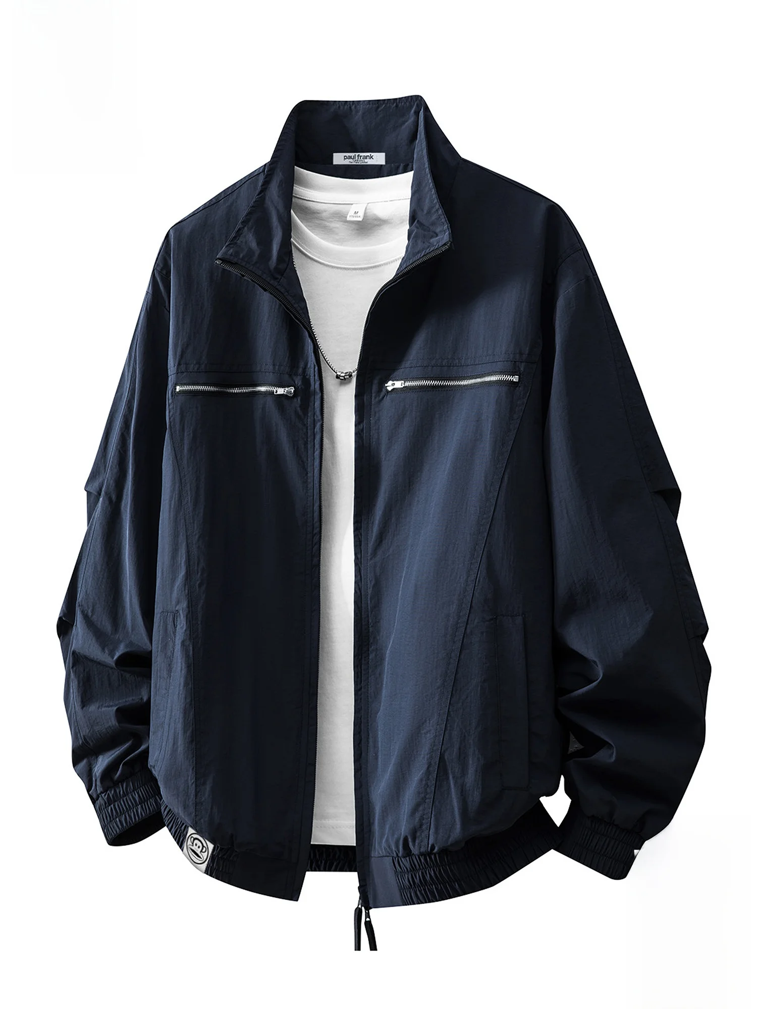 

PaulFrank Spring American Cleanfit Harlingtons Jaet Men's Loose Workwear Outerwear Big Mouth Monkey ket Zipper Casual