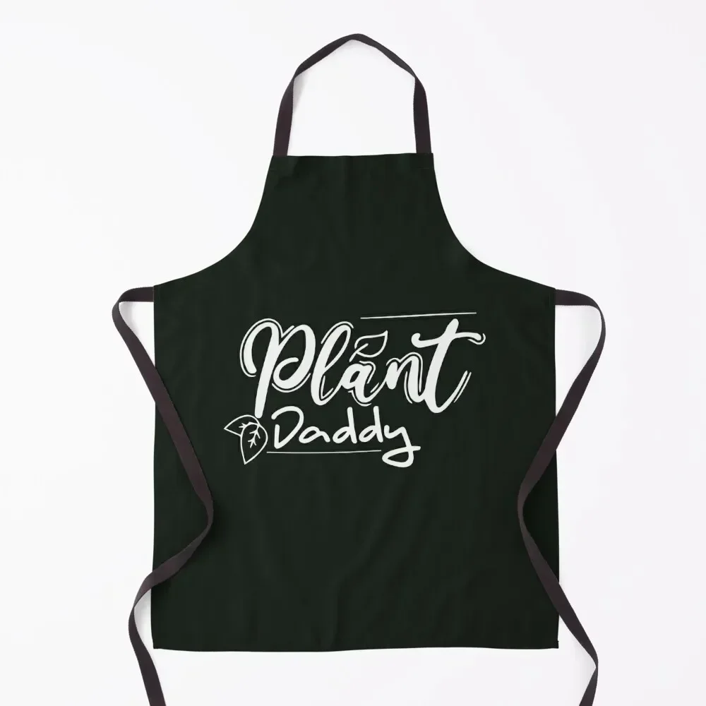 Plant Daddy Apron Custom christmas kitchen Men's Kitchen Apron