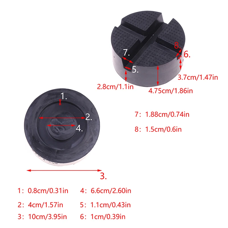 Противоскользящий дизайн DIY автомобильный универсальный X-Slot Jack Pad резиновая рамка рельсовый адаптер протектор для прижимной сварки боковой подъем автомобиля