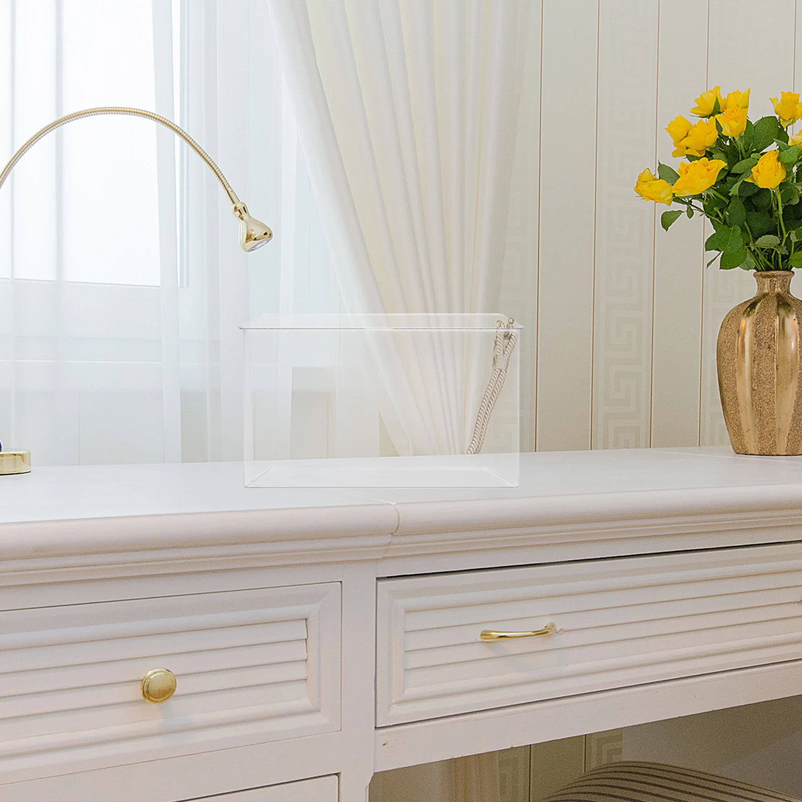 

Badge Display Case Clear Acrylic Storage Large Capacity For Anime Pins Collectibles Transparent Organizer Home Office File