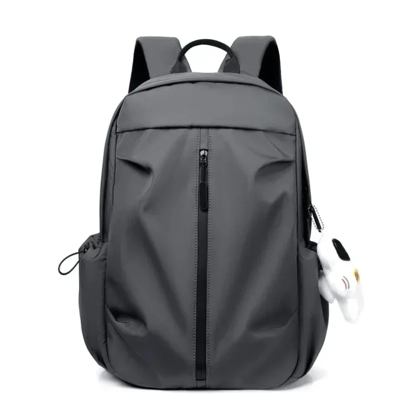 2024 Summer New Backpack College Backpack Men's and Women's Backpack Casual Fashion Pendant Student Backpack High School Bag