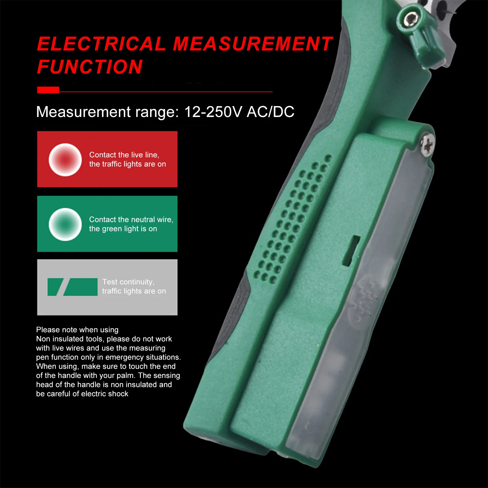 

Многофункциональные электрические плоскогубцы из нержавеющей стали 8-в-1 с функциями зачистки проводов, резки и измерения