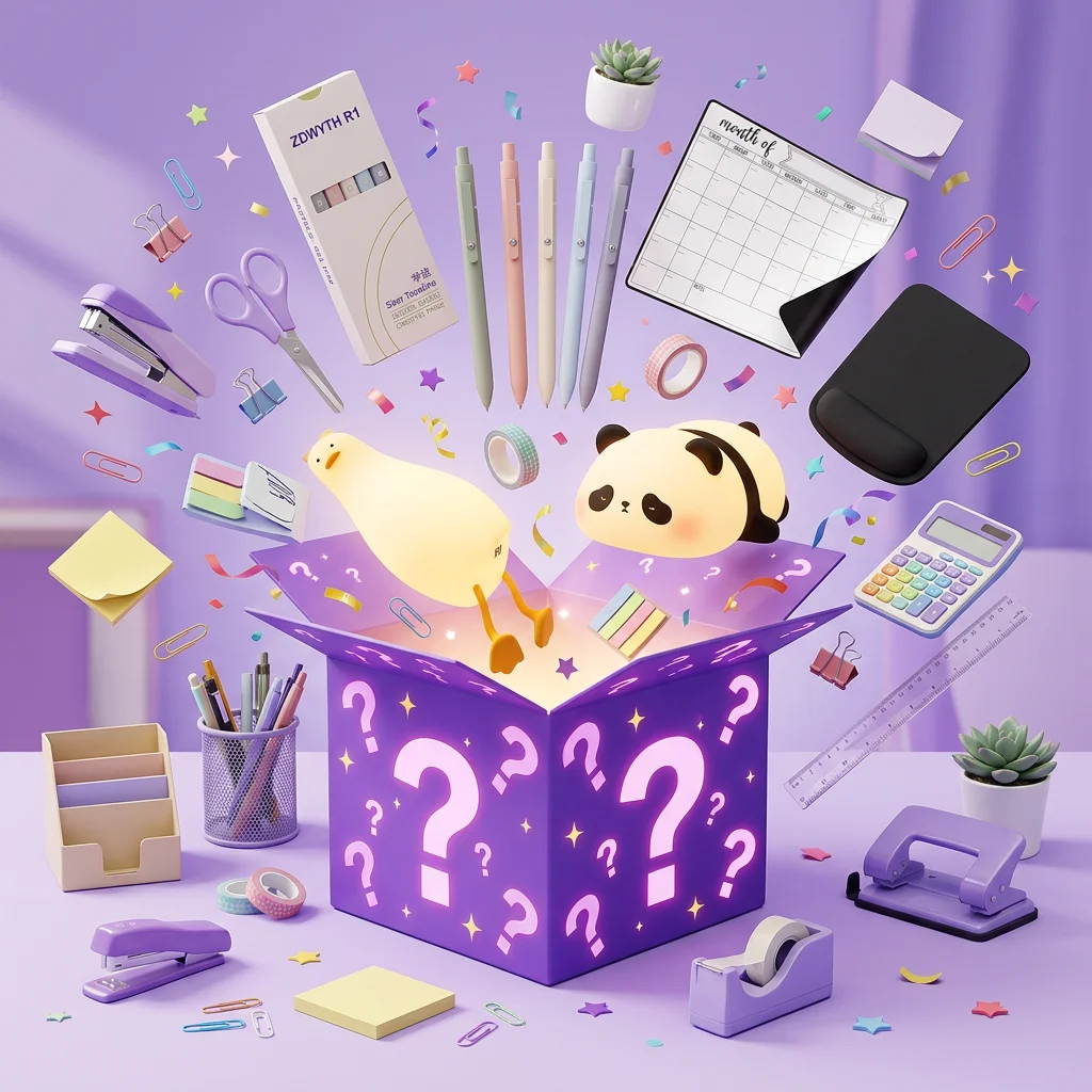 Office & School Stationery Surprise Blind Box - Creative DIY