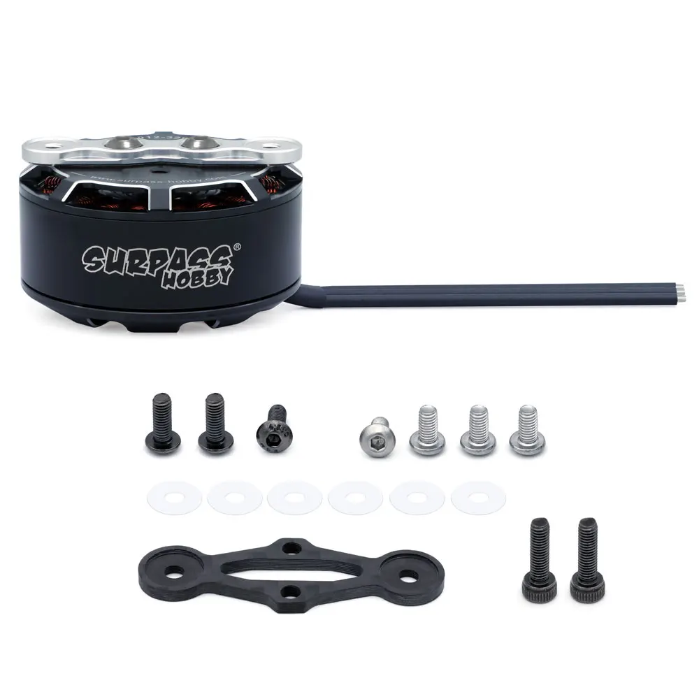 

SURPASS HOBBY 320KV FPV Brushless Outrunner Motor - 6.0mm Steel Shaft; 70mm Direct Wires; High-Temp Wind; FPV Drones DIY Parts
