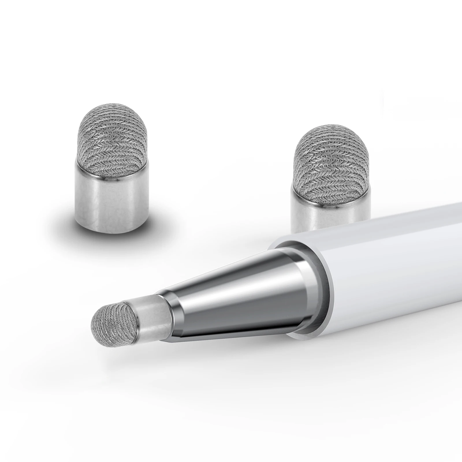 

5Pcs Touch Screen Stylus Tips Capacitive Pen Nibs with Wear-Resistant Fibers 7Mm External Thread for Precision Drawing Sketching