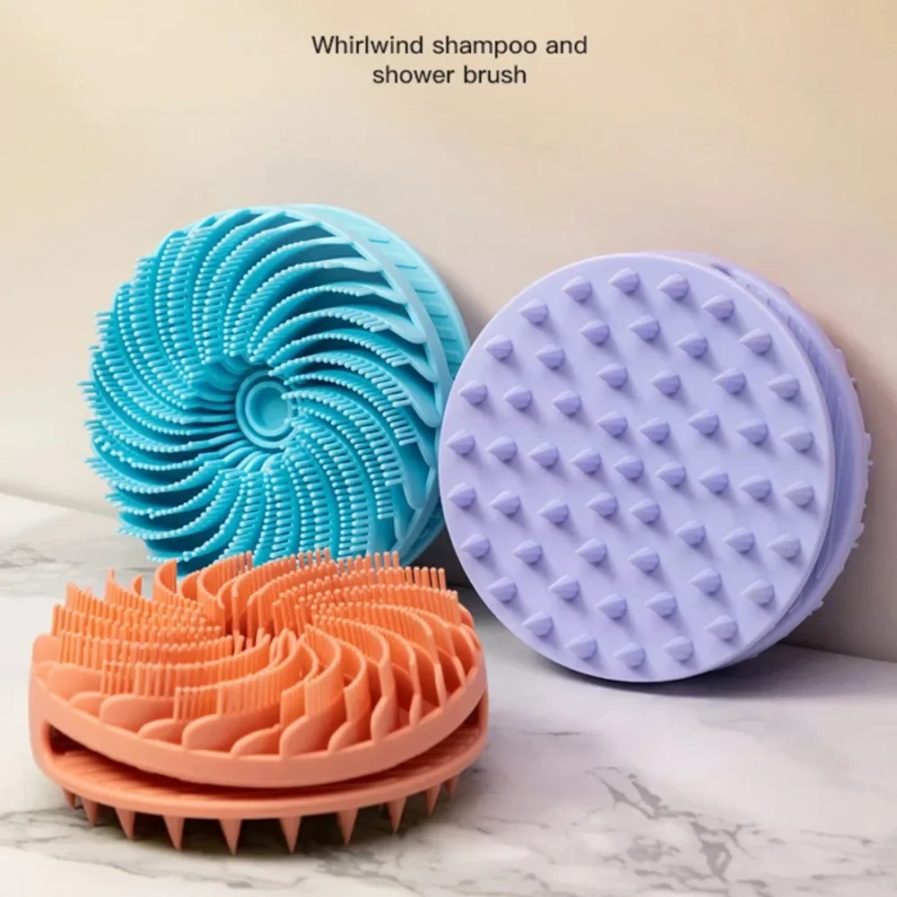 Weicher Silikon-Körper-Körperwäscher, Peeling, nicht reizend, für die Körperwäsche, Bad, Duschbürste, Körperpeeling mit ergonomischem Haut-Badewannenwerkzeug