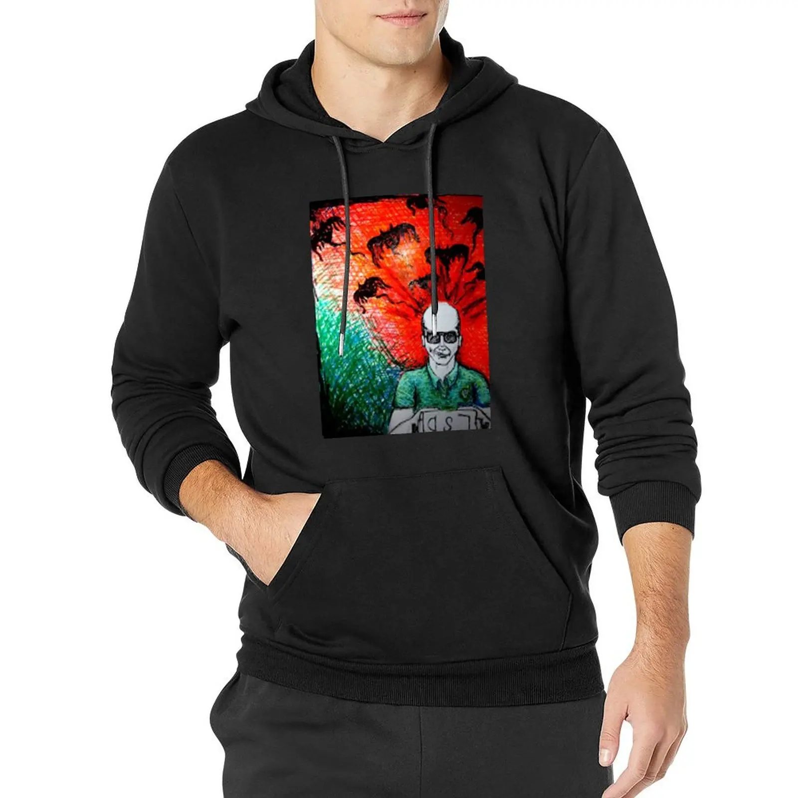 

Hunter S. Thompson Pullover Hoodie men's clothing autumn fashion men clothes for men men's oversize hoodie