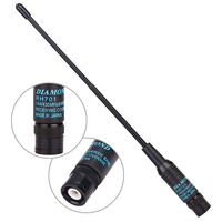 Diamond RH-701 Dual Band Soft Antenna BNC UHF/VHF 144/430MHz for Baofeng UV-5R 5RH UV-32 21 PRO QUANSHENG UV-K6 K5 Walkie Talkie