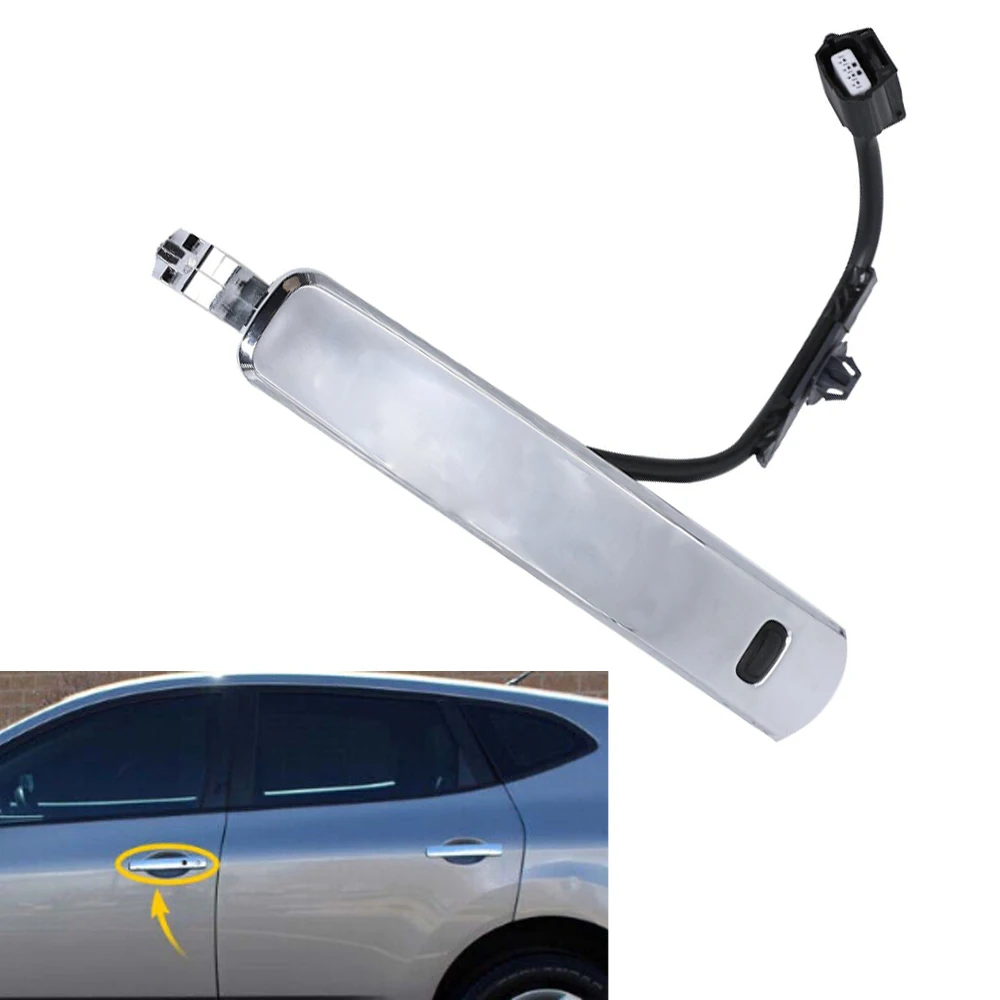 Poignée de porte extérieure pour Nissan Rogue, avant, magasins, côté conducteur, 80640-CZ31B, 80645-CA000, 2010, 2011, 2012, 2013