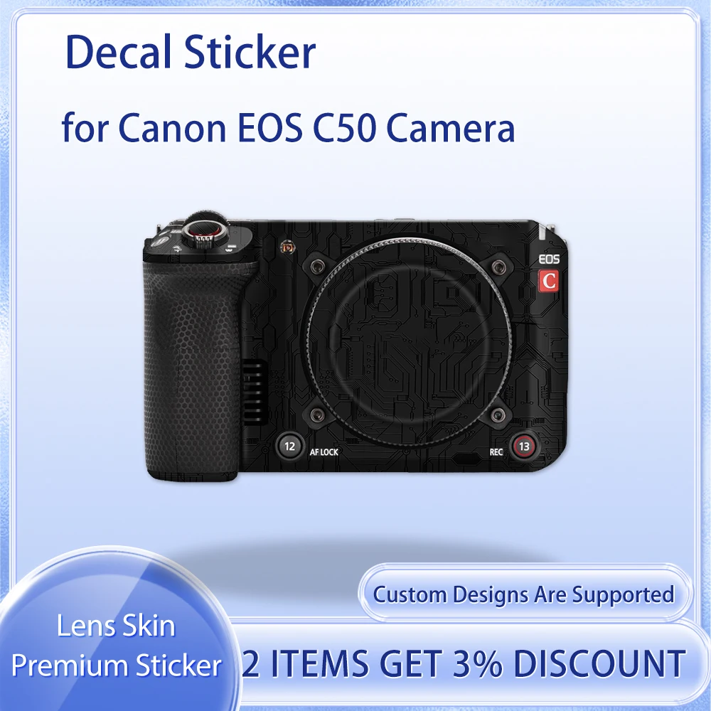 

Защитная пленка-наклейка C50 для камеры Canon EOS C50