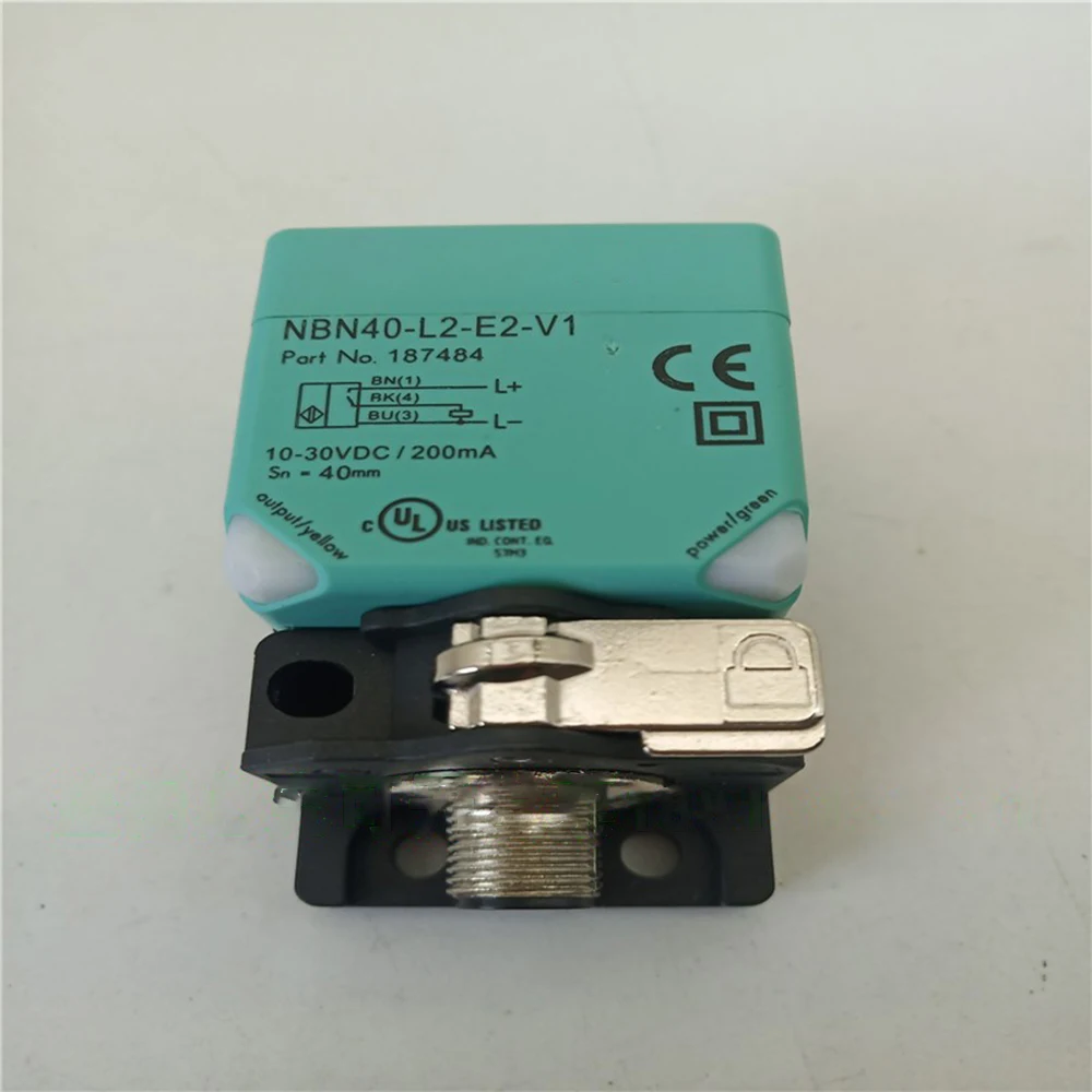 Para Pepperl + Fuchs NBN40-L2-E2-V1 Sensor de interruptor de proximidade NBN40L2E2V1