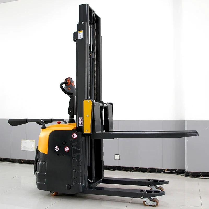 YG Customized Counterbalance Electric Reach Stacker 2 Ton 2000 Kg Forklift Electric Stacker