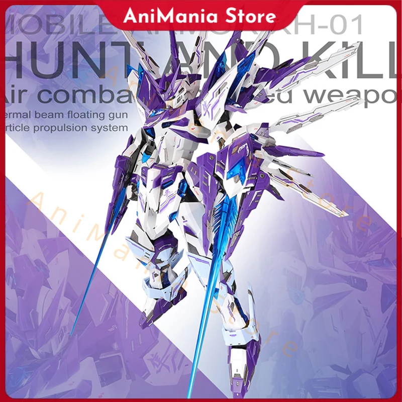 

SNAA XH-01 1/100 MG HUNT AND KILL Purple Air Combat Enhanced Super Nova Mobile Armor Assembled Model
