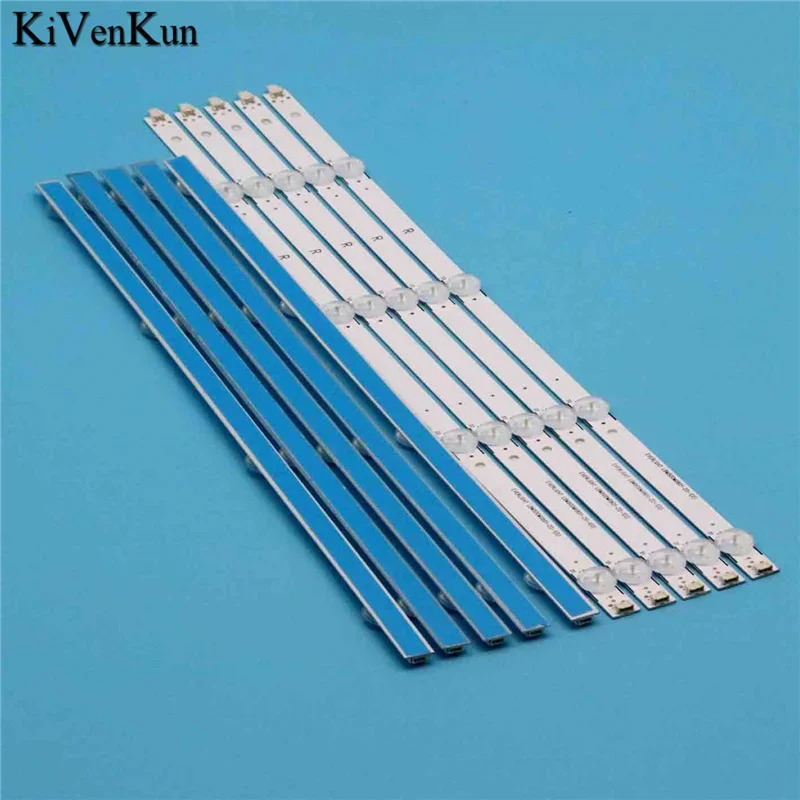 

10PCS LED Lamps Bar LBM500M0801-Z0-1(0) 58.50T38.001 Backlight Strips Kit For Samsung UN50NU7095GXZS UE50TU7002UXUA Planks Marry