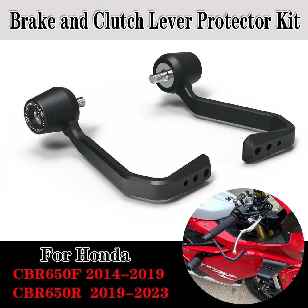 

Motorcycle Brake and Clutch Lever Protector Kit For Honda CBR650F 2014-2019 / CBR650R 2019-2023