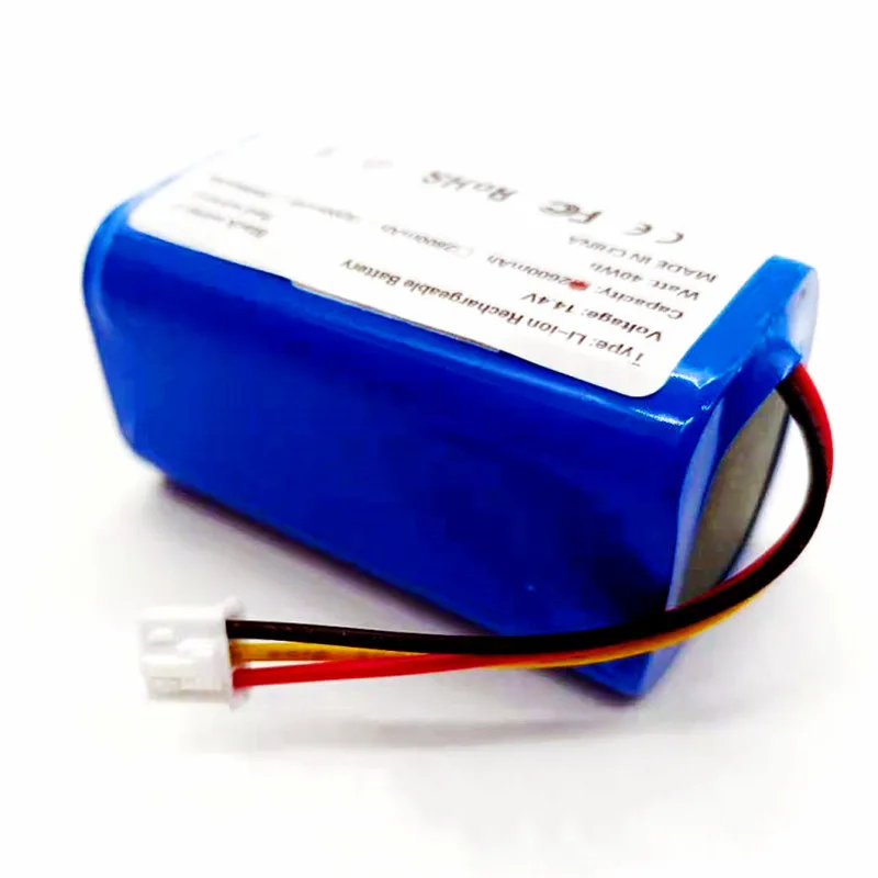 (For C30B) 14.4v Battery for LIECTROUX C30B E30 Robot Vacuum Cleaner 2600mAh Lithium 18650 Battery Cleaning Tool Parts