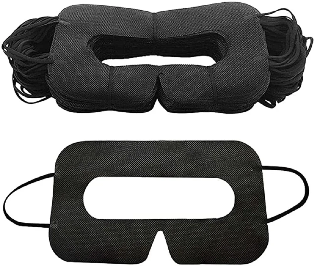 For Oculus Quest 2 Mask VR Universal Disposable Eyes Face Cover Absorbent Breathable Close Skin Comfortable Antibacteria 100PCS