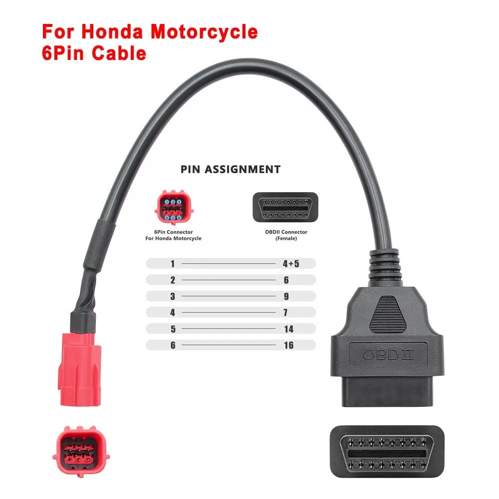 ELM327 V1.5 & Motorrad OBD2 Kabel Für Yamaha Für HONDA Für Ducati Für Kawasaki Für Suzuki EFI Motorrad Fehler diagnose Werkzeug – Detail 15
