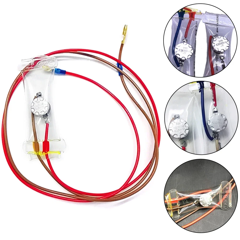 Термостат для размораживания холодильника KSD303AB7N8 Биметаллический переключатель контроля температуры для надежной эффективности охлаждения