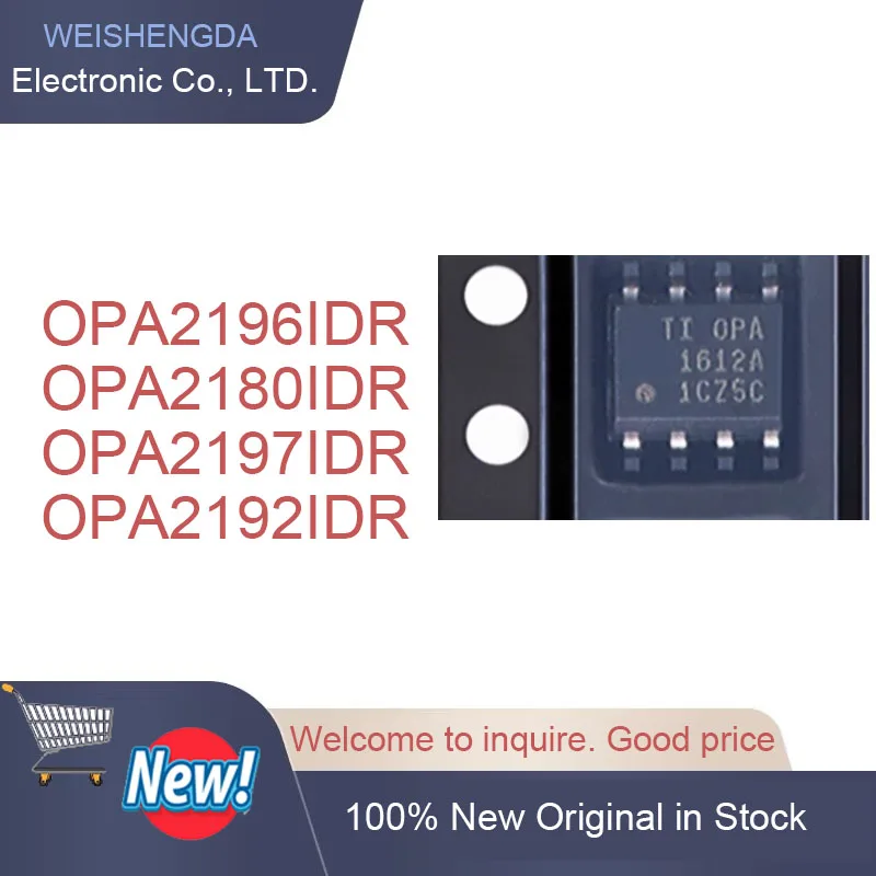 10 шт. OPA2196IDR OPA2197IDR OPA2180IDR OPA2192IDR SOP8 чип IC новый оригинальный