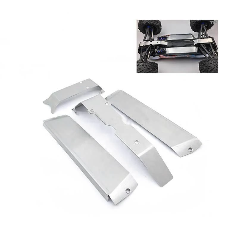 Suitable For TRAXXAS Big S Summit Big E E-REVO Chassis Armor Guard, Anti-Scratch Bottom Protector Parts Accessories