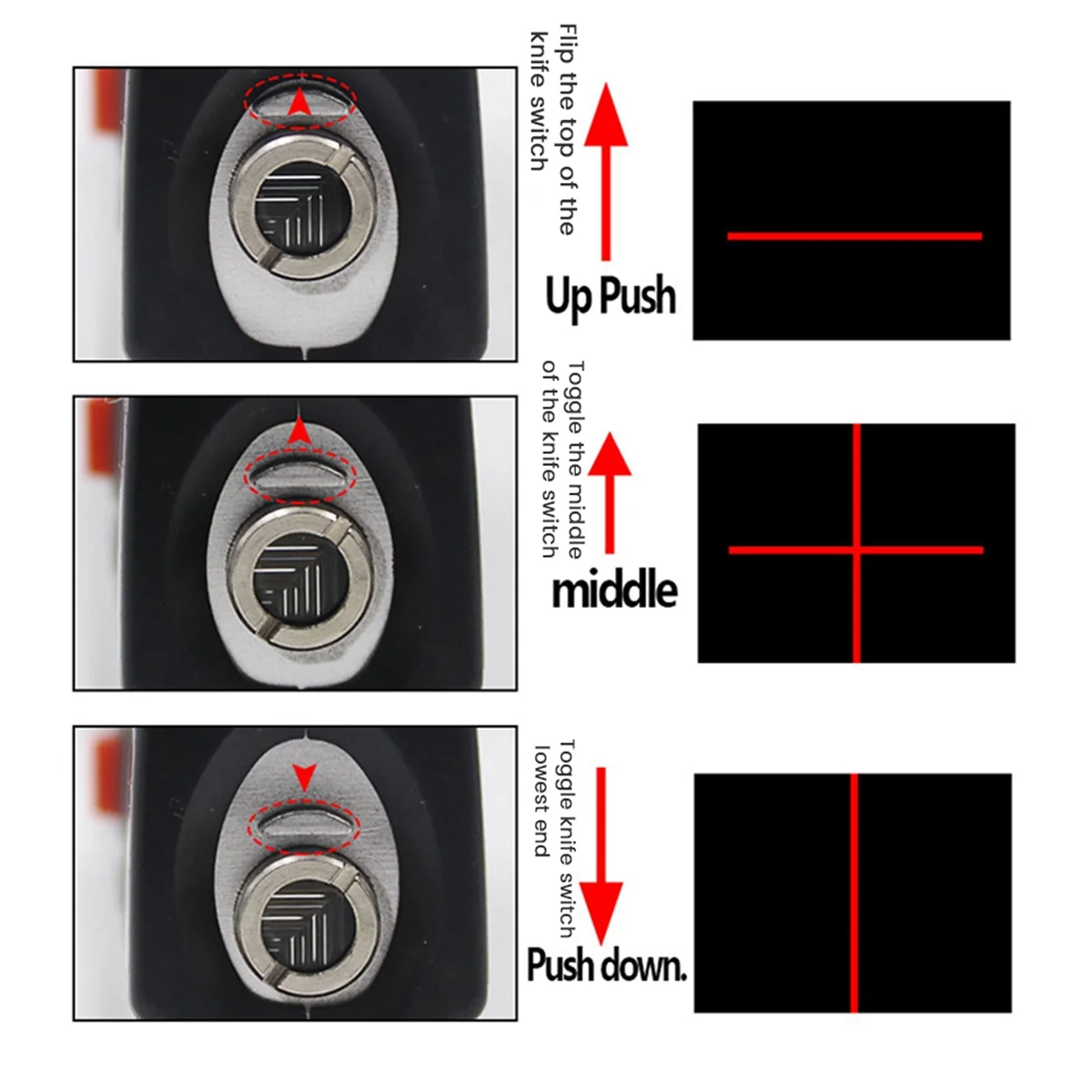 Penggaris Laser serbaguna, penggaris Laser multifungsi Level Laser dan Spirit Level metrik garis lurus Horizon