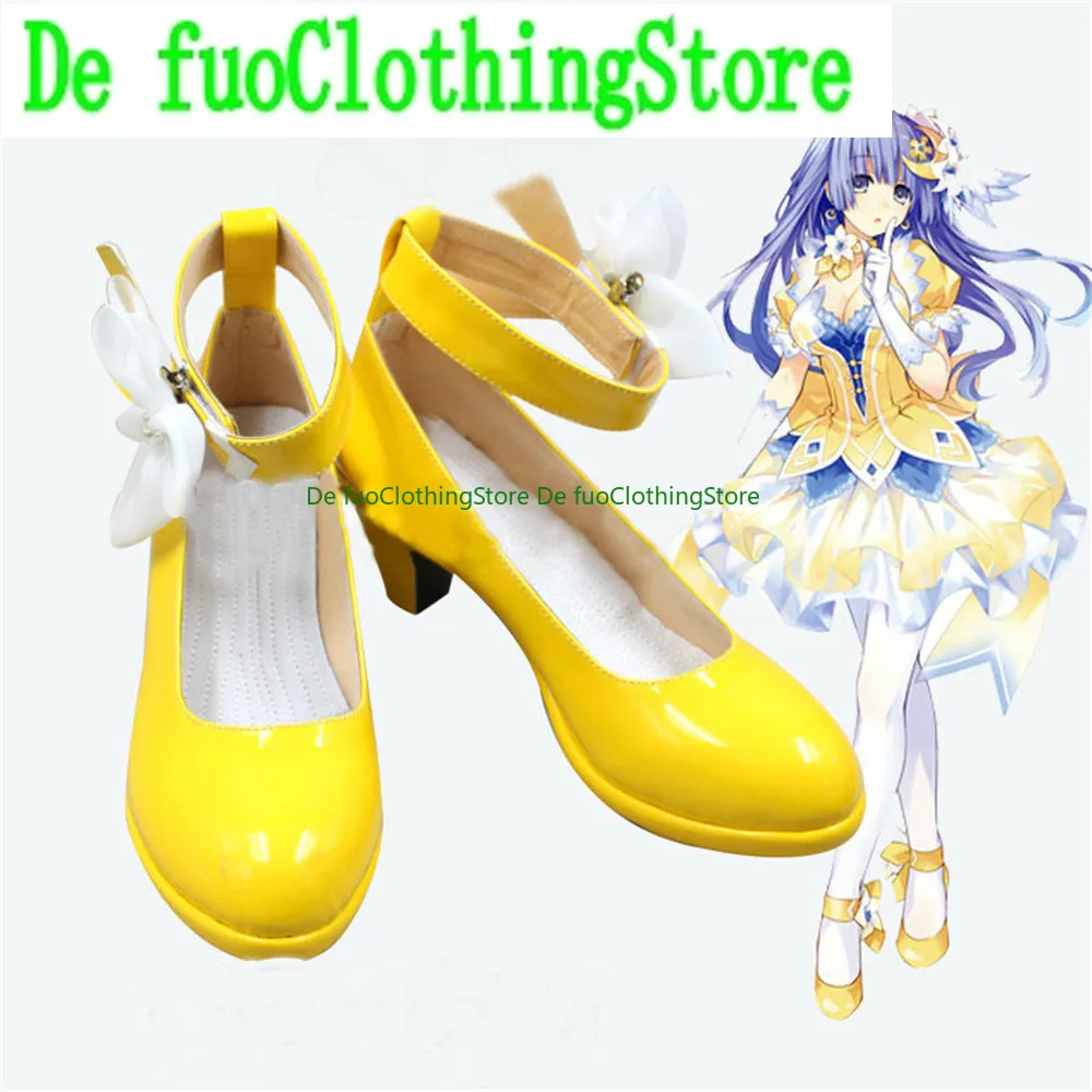 

DATE A LIVE Izayoi Обувь для косплея Сапоги Игра Аниме Хэллоуин DefuoClothing Магазин обуви