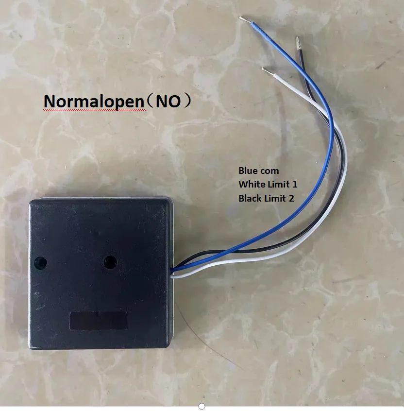 Motore per porta scorrevole posizionatore di traslazione universale finecorsa magnetico normapribile (NO) normalmente chiuso (NC) due modalità