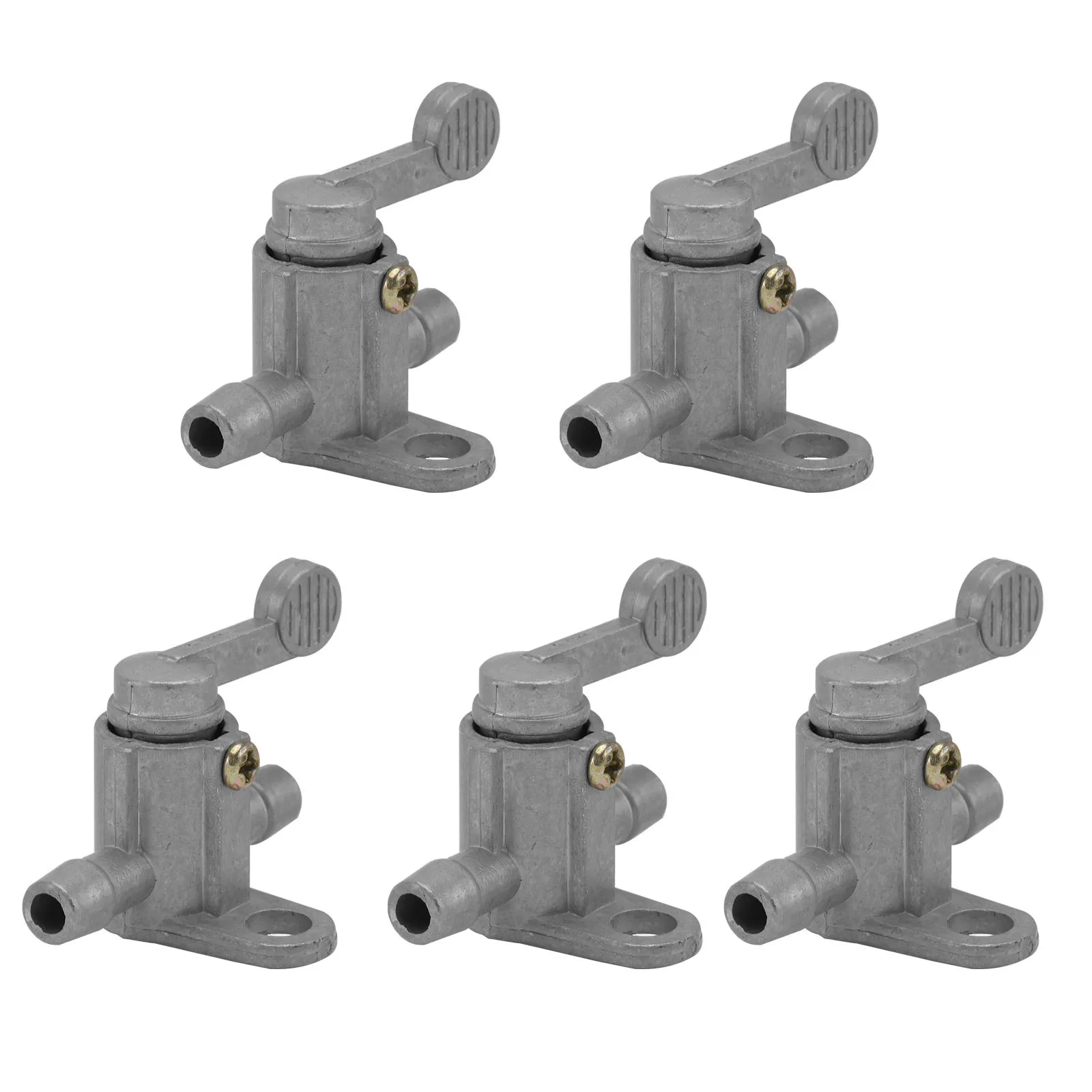 

5pcs Motorcycle Switch Aluminum Alloy Fuel Tank Valve Durable Motorbike Valve Replacement Part