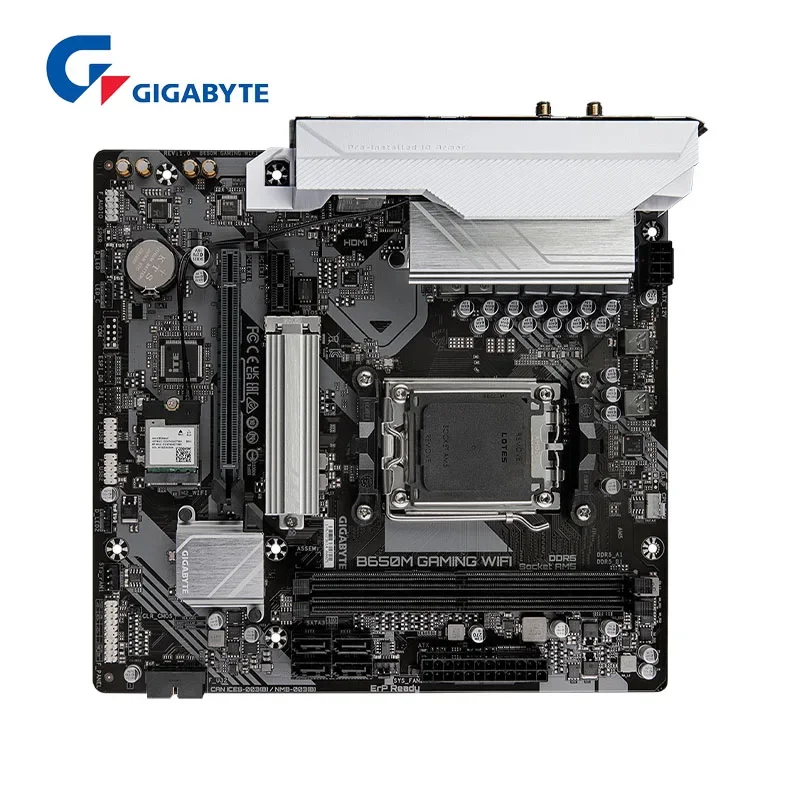 New GIGABYTE B650M GAMING WIFI Micro-ATX