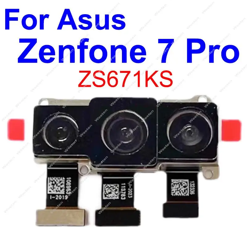 

For Asus Zenfone 7 Pro ZS671KS Back Main Camera Primary Rear Camera For ASUS_I002DD Full Back Camera Flex Cable Module Parts