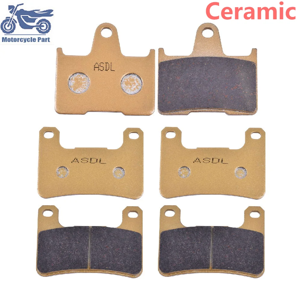 Ceramic Sintered Brake Pads For Suzuki GSXR600 GSXR 600 GSXR750 GSXR 750 04-05 GSXR1000 GSXR 1000 K4 K5 K6 2004 2005 2006