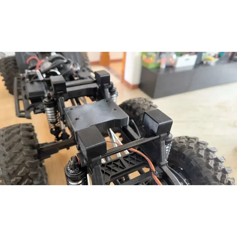 3D Printed Cargo Box Lift Kit for CROSSRC EMO XL2 1/8 Scale RC Crawler, 15mm Upgrade Parts, Direct Fit No Modification