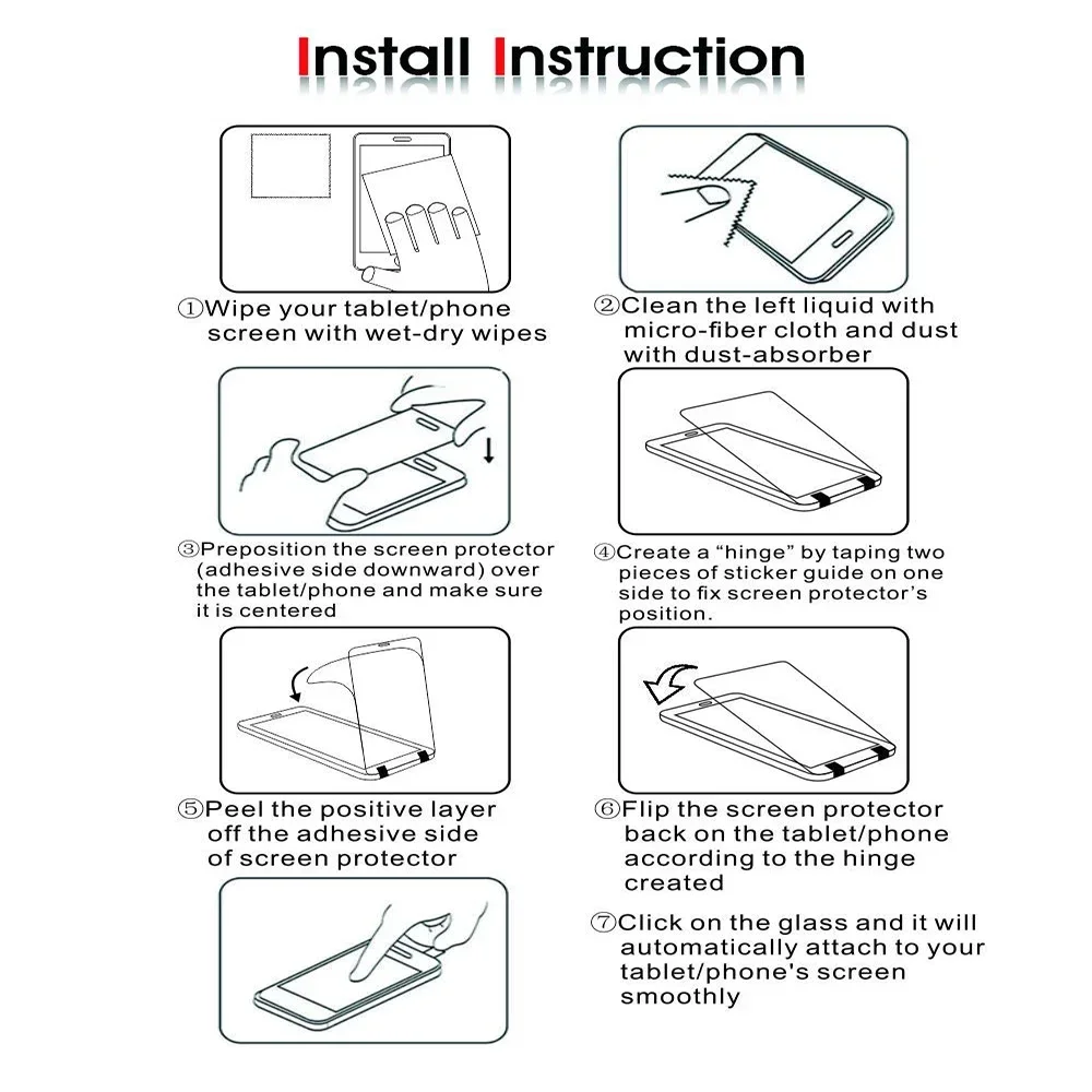 Tablet protetor de tela para Huawei MediaPad M5 Lite, protetor de tela HD, sem bolhas, película protetora, 8 polegadas